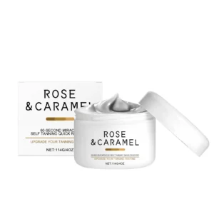 AMZ Rose Caramel Body Scrub – Exfoliating & Moisturizing Cleanser