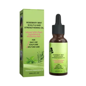 AMZ Mint Hair Treatment with Rosemary & Vitamins for Thicker, Fuller Hair