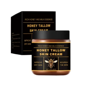 AMZ Beef Tallow Honey Cream - Nourishing Moisturizer for Dry Skin