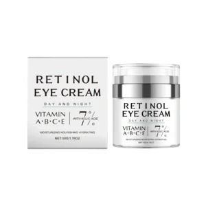 Retinol Eye Cream for Fine Lines & Wrinkles with Vitamin C - AMZ