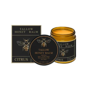 Honey Tallow Moisturizing Cream - Citrus Hydration for Face & Body - AMZ