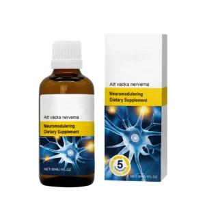 Dietary Supplement Drops - Mild Formula with Turmeric for Stress Support - AMZ