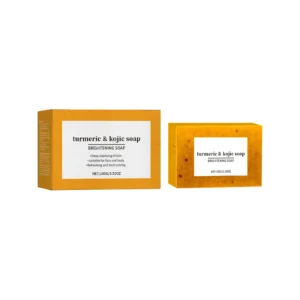 AMZ Lemon Turmeric Soap - Brightening Face & Body Cleanser with Licorice Root